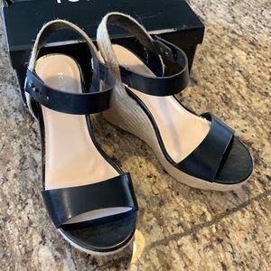 NIB Torrid Jute Wedges Size 11 Wide